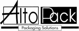 ALTO PACK PACKAGING SOLUTIONS logo