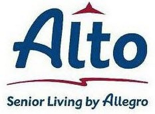 ALTO SENIOR LIVING BY ALLEGRO logo