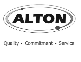 ALTON QUALITY COMMITMENT SERVICE logo