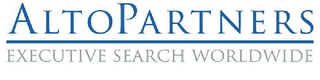 ALTOPARTNERS EXECUTIVE SEARCH WORLDWIDE logo