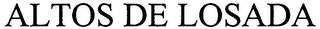 ALTOS DE LOSADA logo