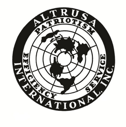 ALTRUSA INTERNATIONAL INC. PATRIOTISM EFFICIENCY SERVICE logo