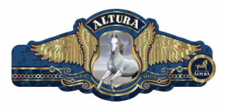 ALTURA HAND MADE ALTURA logo