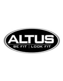 ALTUS BE FIT LOOK FIT logo