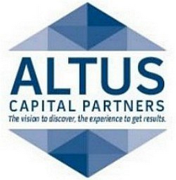 ALTUS CAPITAL PARTNERS THE VISION TO DISCOVER, THE EXPERIENCE TO GET RESULTS logo