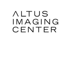 ALTUS IMAGING CENTER logo