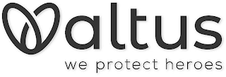 ALTUS WE PROTECT HEROES logo