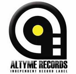 ALTYME RECORDS INDEPENDENT RECORD LABEL logo