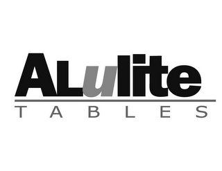 ALULITE TABLES logo