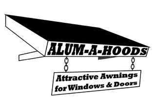 ALUM-A-HOODS ATTRACTIVE AWNINGS FOR WINDOWS & DOORS logo