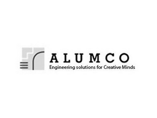 ALUMCO ENGINEERING SOLUTIONS FOR CREATIVE MINDS logo