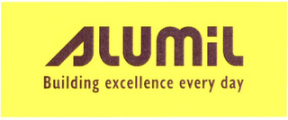 ALUMIL BUILDING EXCELLENCE EVERY DAY logo