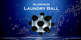 ALUMINUM LAUNDRY BALL logo