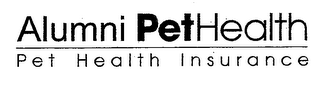 ALUMNI PETHEALTH PET HEALTH INSURANCE logo