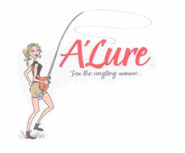A'LURE FOR THE ANGLING WOMAN... logo