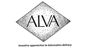 ALVA INVENTIVE APPROACHES TO INFORMATION DELIVERY logo