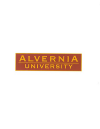 ALVERNIA UNIVERSITY logo