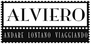 ALVIERO ANDARE LONTANO VIAGGIANDO logo
