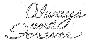 ALWAYS AND FOREVER logo