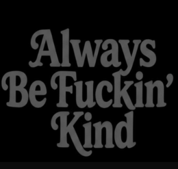 ALWAYS BE FUCKIN' KIND logo