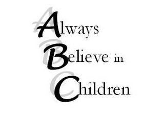ALWAYS BELIEVE IN CHILDREN logo