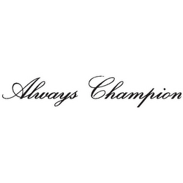 ALWAYS CHAMPION logo