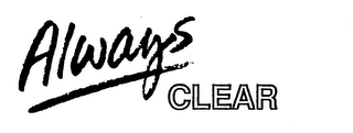 ALWAYS CLEAR logo