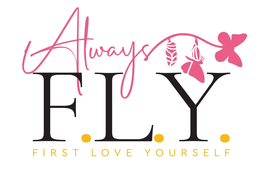 ALWAYS F.L.Y. FIRST LOVE YOURSELF logo