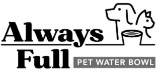 ALWAYS FULL PET WATER BOWL
