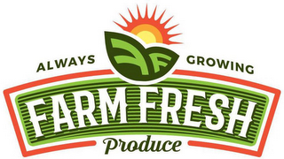 ALWAYS GROWING FARM FRESH PRODUCE logo