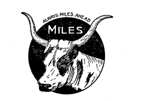ALWAYS MILES AHEAD MILES logo