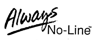 ALWAYS NO-LINE logo