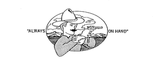 "ALWAYS ON HAND" logo
