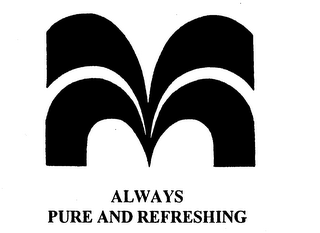 ALWAYS PURE AND REFRESHING logo