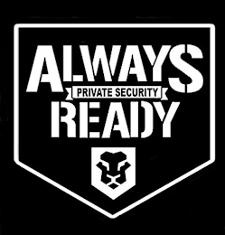 ALWAYS READY PRIVATE SECURITY logo