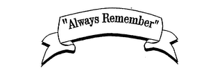"ALWAYS REMEMBER" logo
