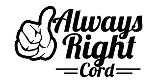ALWAYS RIGHT CORD logo