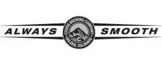 ALWAYS SMOOTH · COORS BREWING COMPANY GOLDEN, COLORADO · C logo