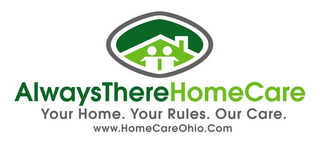 ALWAYS THERE HOME CARE YOUR HOME. YOUR RULES. OUR CARE. WWW.HOMECAREOHIO.COM logo