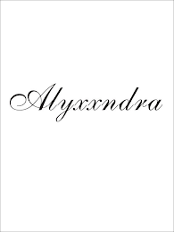 ALYXXNDRA logo