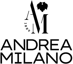 AM 1889 ANDREA MILANO logo