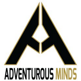 AM ADVENTUROUS MINDS logo
