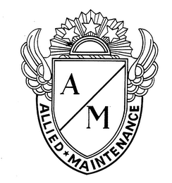 AM ALLIED MAINTENANCE logo