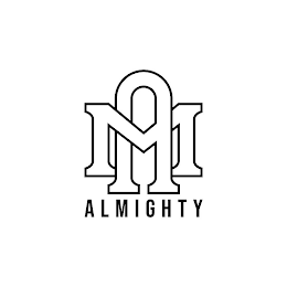 AM ALMIGHTY logo