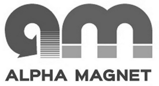 AM ALPHA MAGNET logo