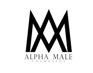 AM ALPHA MALE COSMETICS logo