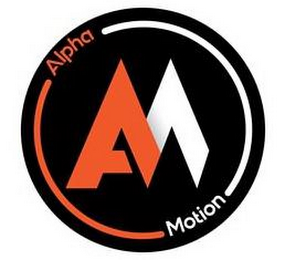 AM ALPHA MOTION logo