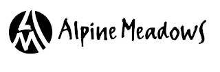 AM ALPINE MEADOWS logo
