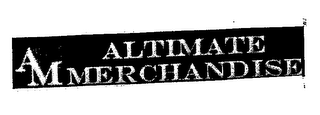AM ALTIMATE MERCHANDISE logo