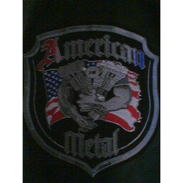 AM AMERICAN METAL EST 2009 logo